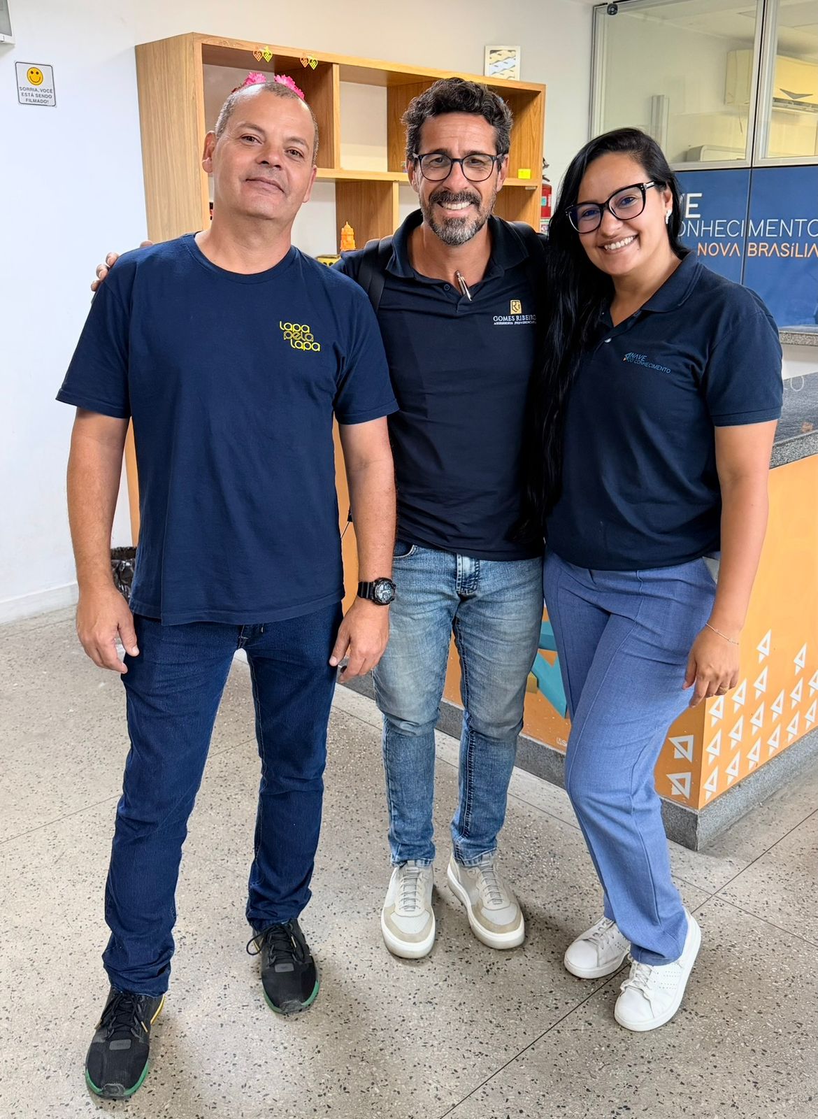 Parceiros e lideranças locais reunidos